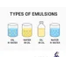 Типы эмульсий